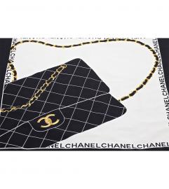 CHANEL VINTAGE SILK SCARF シャネル ヴィンテージ シルク スカーフ