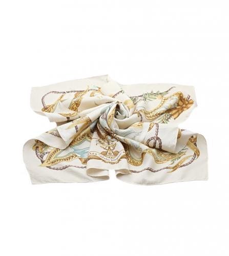 FERRAGAMO VINTAGE SILK SCARF フェラガモ ヴィンテージ シルク スカーフ