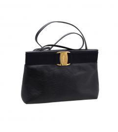 FERRAGAMO VITAGE VARA 2WAY SHOULDER CLUTCH フェラガモ