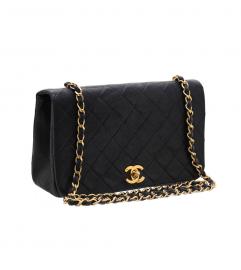 CHANEL VINTAGE CLASSIC BLACK SHOULDER シャネル ヴィンテージ